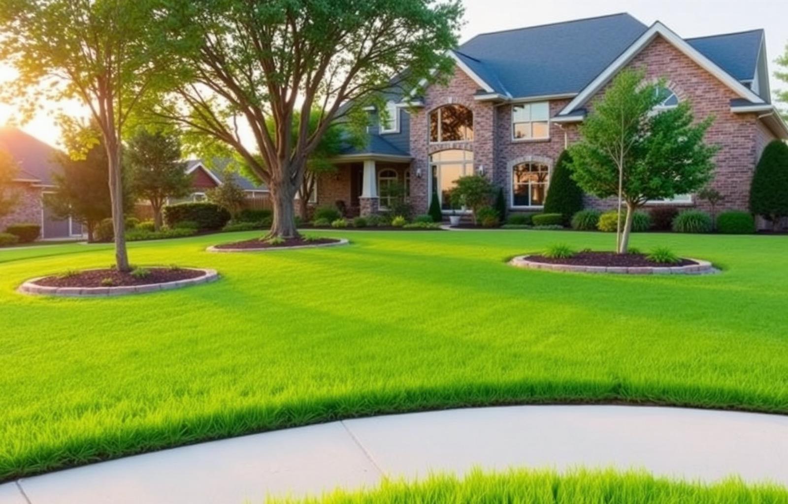 Lawn Care & Landscaping service in Claremore Oklahoma — Go Green Lawn & Tree Services