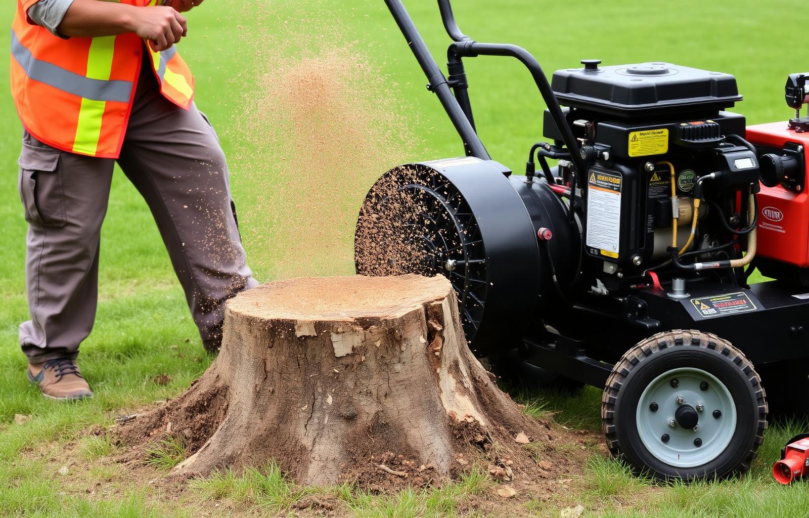 Stump Removal & Grinding service in Claremore Oklahoma — Go Green Lawn & Tree Services